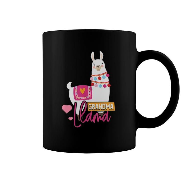 Cute Alpaca Funny Grandmother Graphic Gift Grandma Llama Coffee Mug
