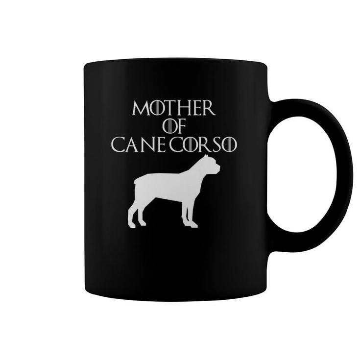 Cute & Unique White Mother Of Cane Corso E010606 Coffee Mug