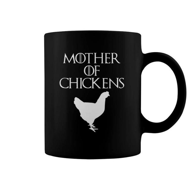 Cute & Unique White Mother Of Chickens E010362 Ver2 Coffee Mug
