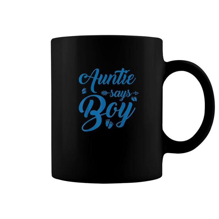 Cute Auntie Says Boy Coffee Mug
