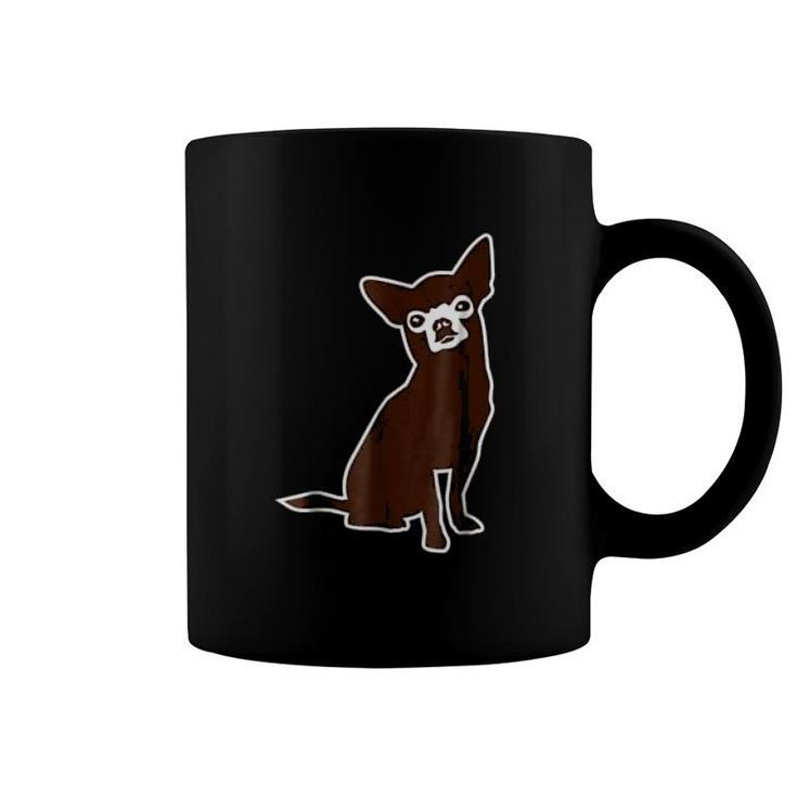 Cute Brown Chihuahua Coffee Mug
