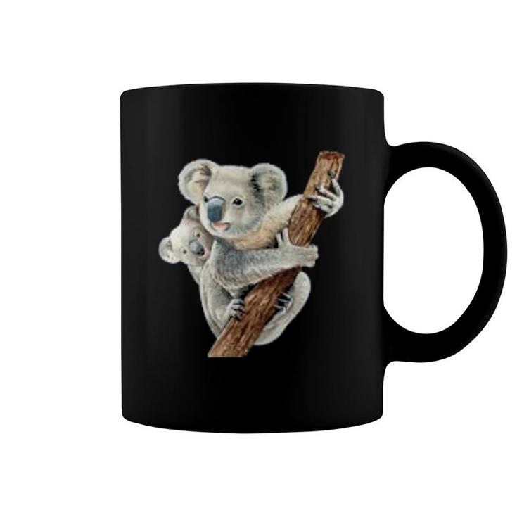 Cute Koala Bear And Baby Coffee Mug