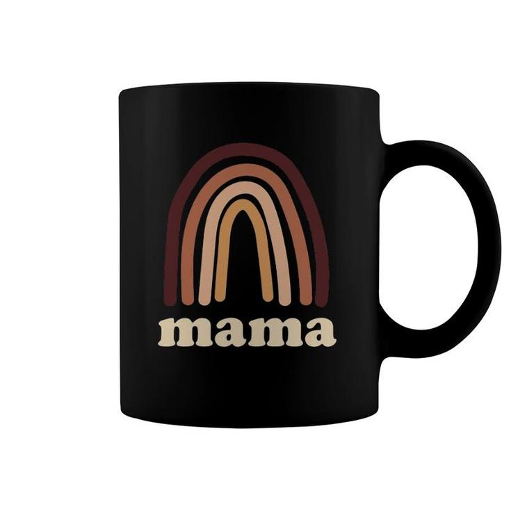 Cute Rainbow Mama Motherhood Love Coffee Mug