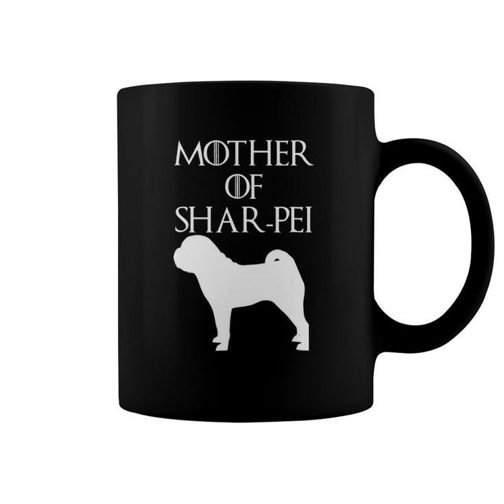 Cute Unique White Mother Of Chinese Shar-Pei E010612 Ver2 Coffee Mug