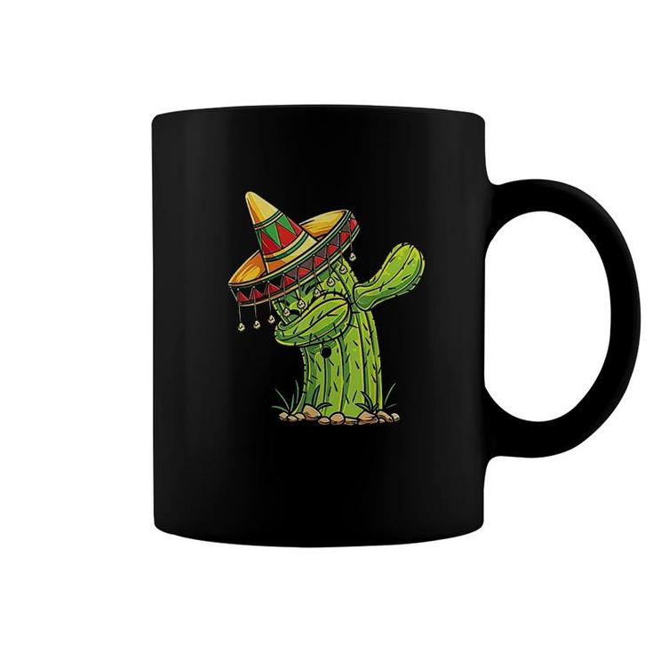 Dabbing Cactus Cinco De Mayo Mexican Coffee Mug
