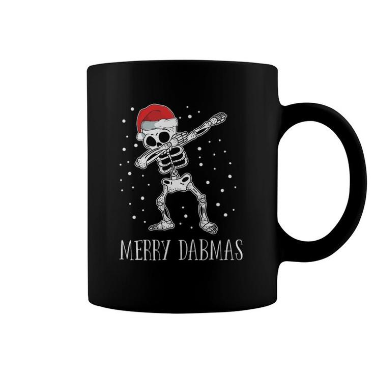 Dabbing Skeleton Dab Merry Dabmas Coffee Mug