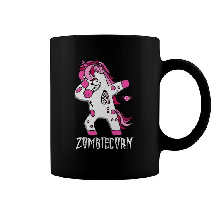 Dabbing Zombie Unicorn Dab Costume Easy Halloween Gifts Coffee Mug