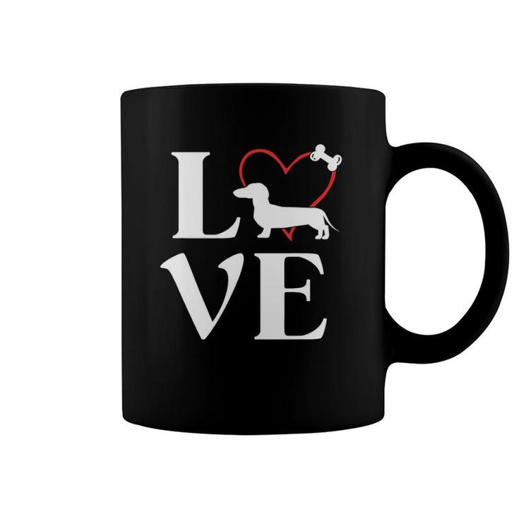 Dachshund Gifts Love Dogs Ts For Women Dog Mama Coffee Mug