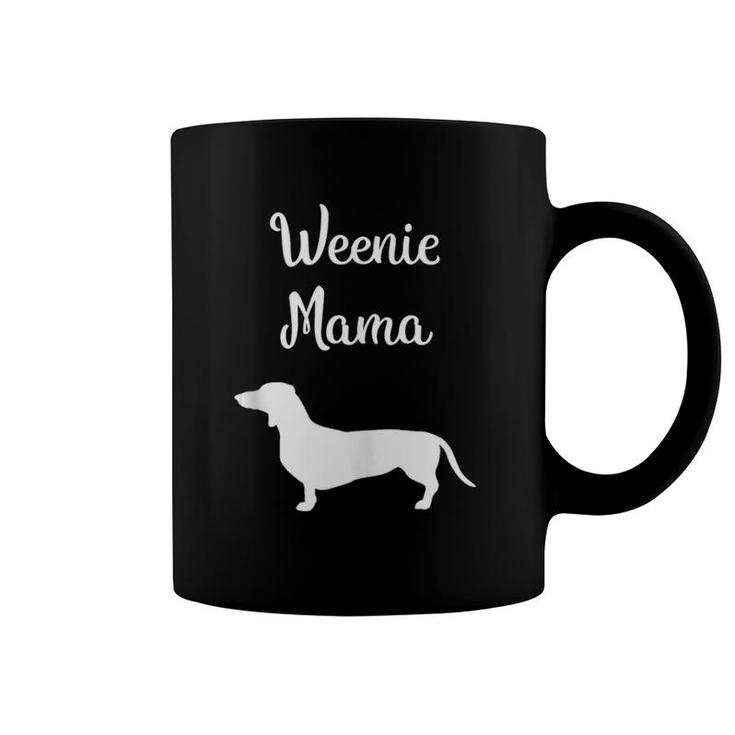 Dachshund Mama Womens Weenie Dog Lover Gift  Coffee Mug