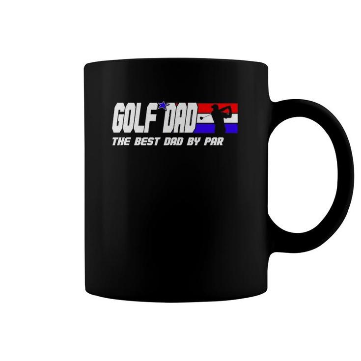 Dad Golf  Men Father's Day Golf Gifts Best Dad By Par Coffee Mug