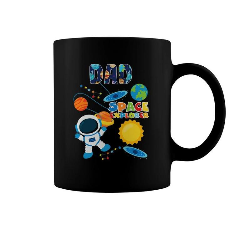Dad Outer Space Astronaut For Father's Day Gift Coffee Mug