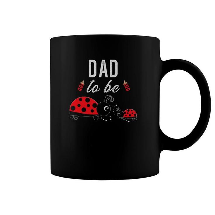 Dad To Be Ladybug Baby Shower Coffee Mug