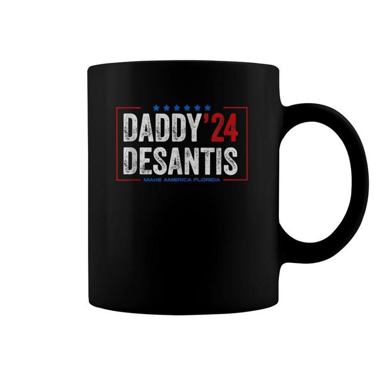 Daddy 2024 Desantis Make America Florida, Desantis 2024 Tee  Coffee Mug