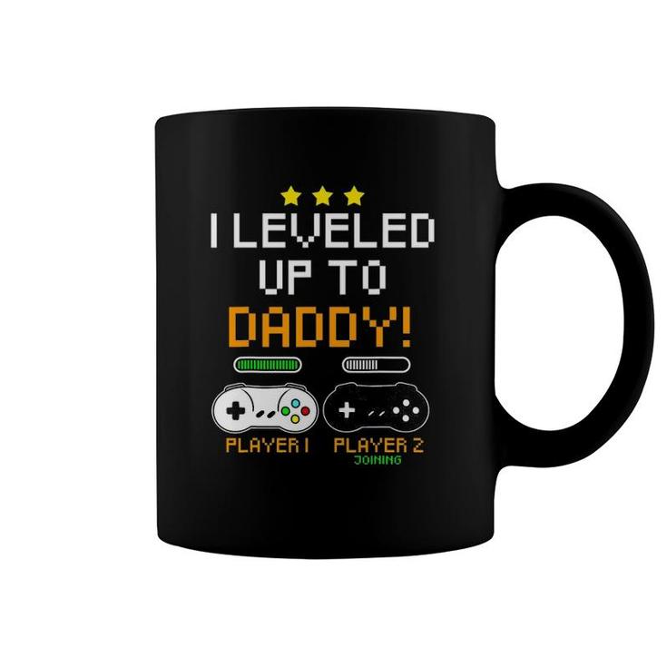 Daddy Gamer Player Progress Bar Gaming Baby Announcement Coffee Mug