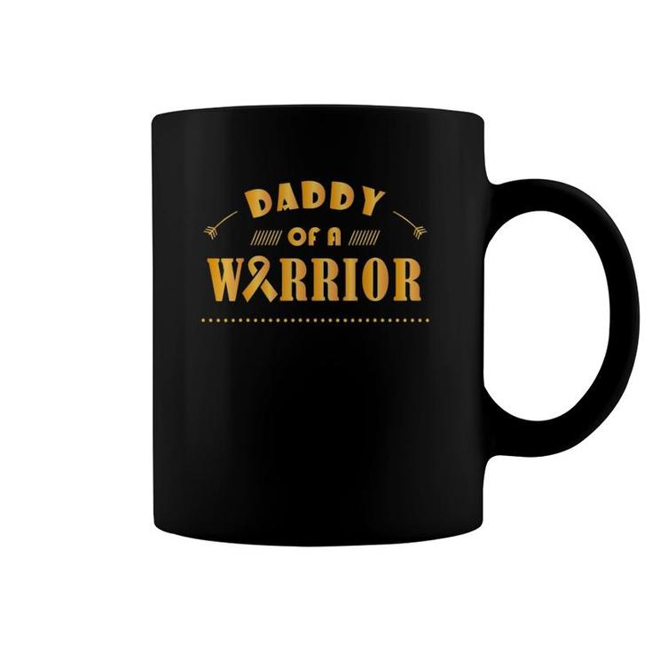 Daddy Of A Warrior, Childhood Cancer Awareness S Coffee Mug