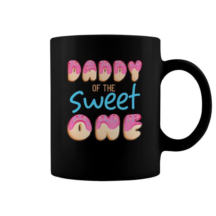 Daddy Of Sweet One First B-Day Party Matching Family Donut Coffee Mug