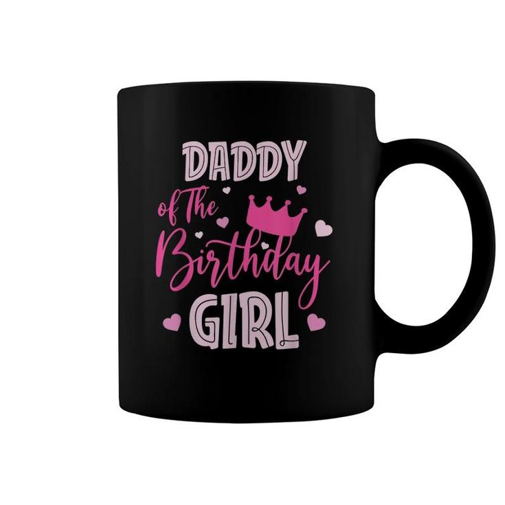 Daddy Of The Birthday Girl Cute Pink Matching Family Coffee Mug