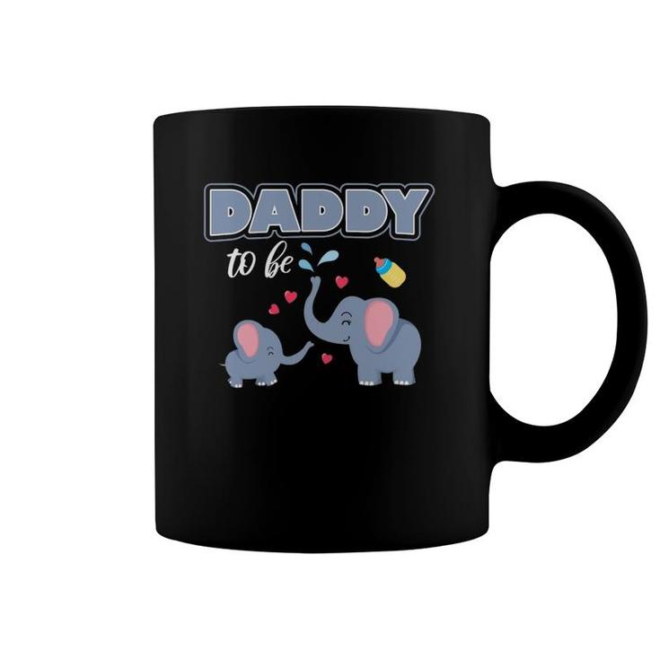 Daddy To Be Pregnancy Elephant Lovers Coffee Mug