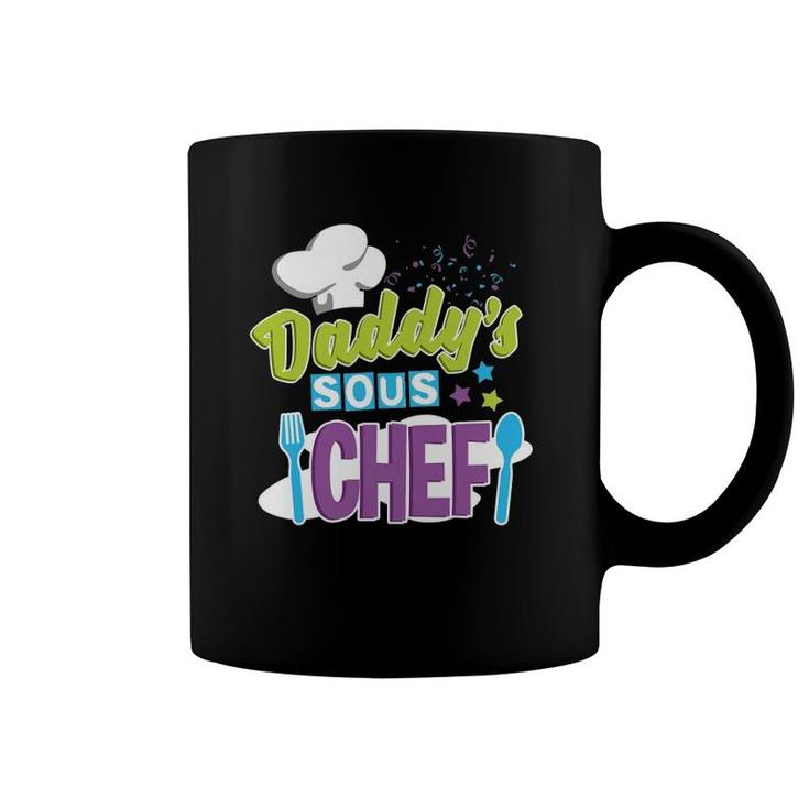 Daddy's Sous Chef Kid's Cooking Coffee Mug