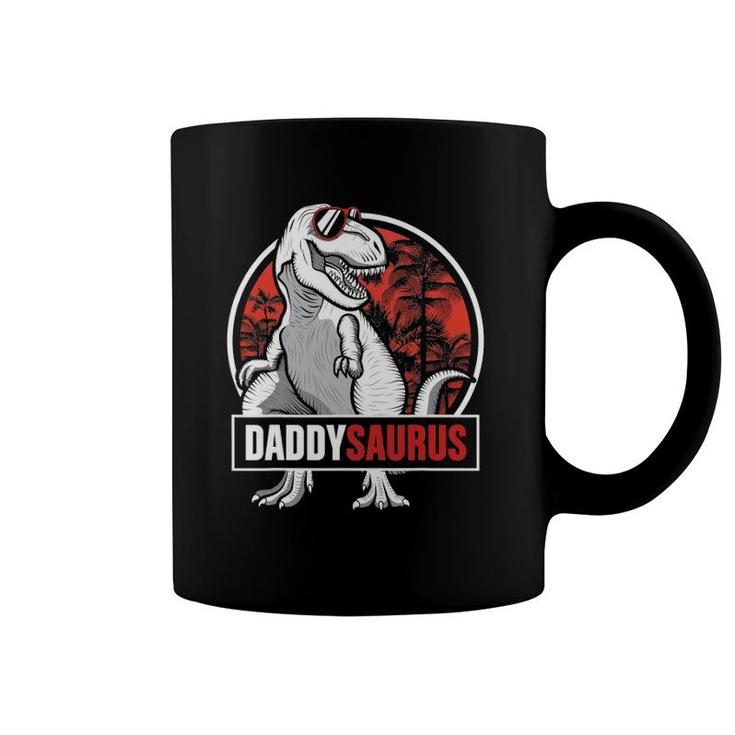 Daddysaurus Father's Day Giftsrex Daddy Saurus Men Coffee Mug