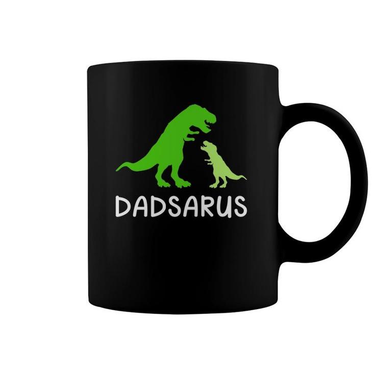 Dadsaurus Dinosaur Funny Father's Day Gift For Daddy  Coffee Mug