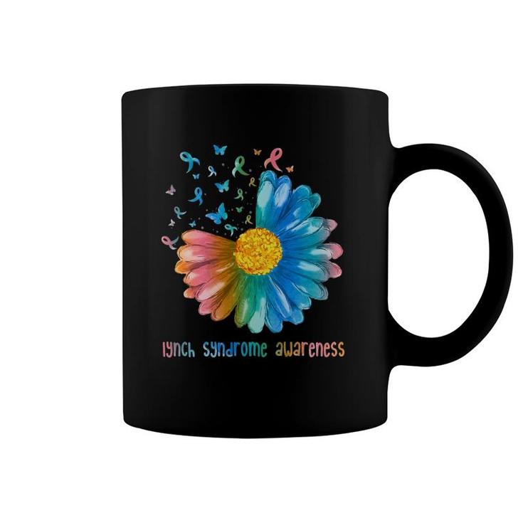 Daisy Butterfly Lynch Syndrome Awareness Coffee Mug
