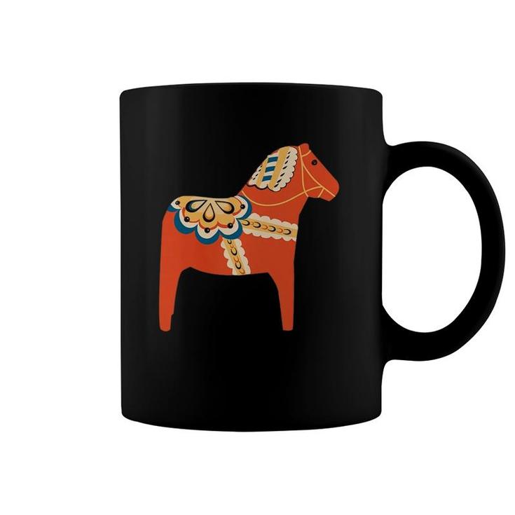 Dala Horse - Tradition In Sweden From 17Th Century Coffee Mug