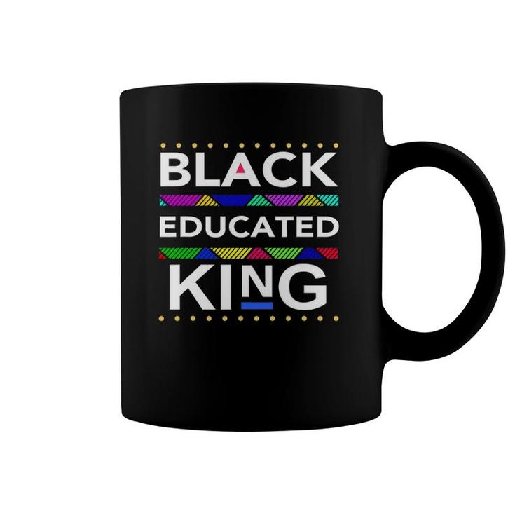 Dashiki Educated Black King - African Dna Pride Coffee Mug | Mazezy