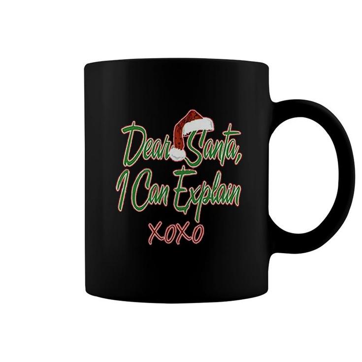 Dear Santa I Can Explain Bad Behaviour Coffee Mug