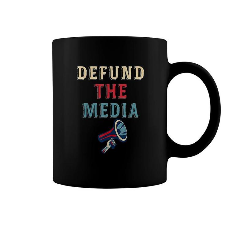 Defund The Media Coffee Mug