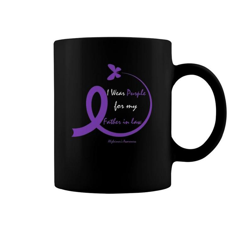 Dementia Gifts Dad Purple Father In Law Alzheimer's Awareness Coffee Mug