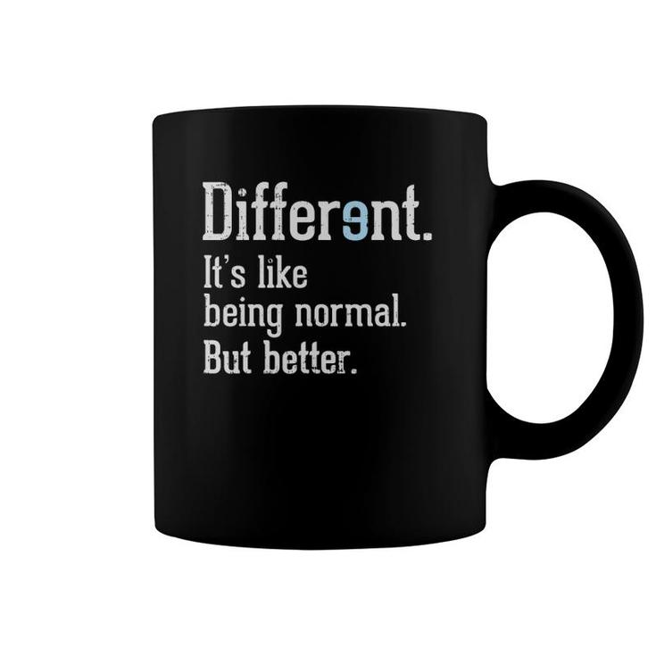 Different Definition Autism Awareness  Autistic Normal Coffee Mug