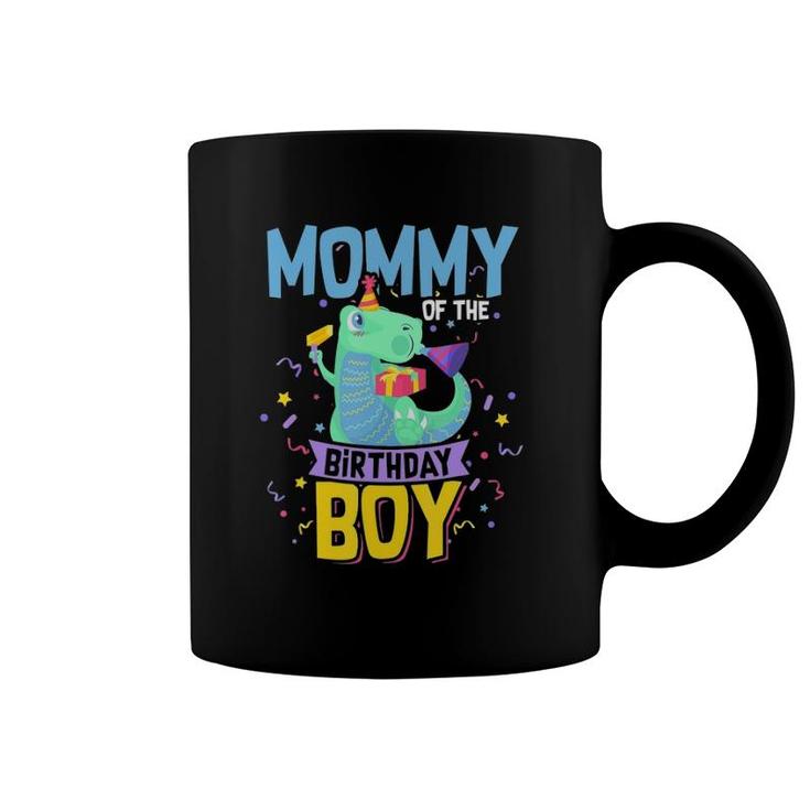 Dinosaur Mother Gift Mommy Of The Birthday Boy Coffee Mug