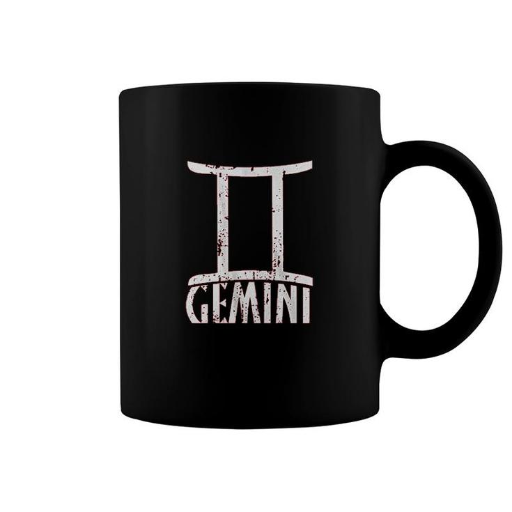 Distressed Gemini Coffee Mug