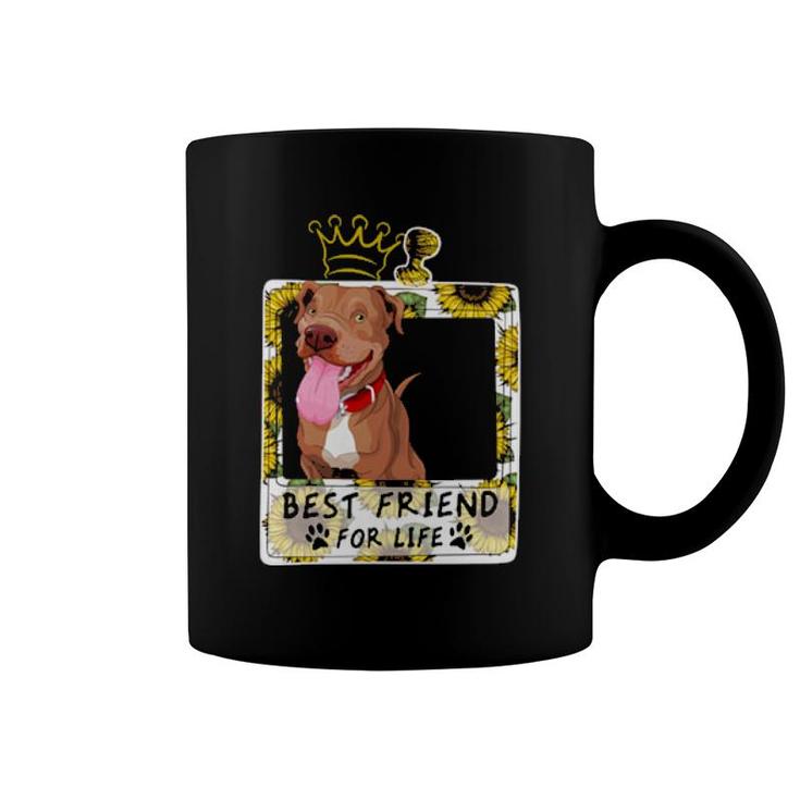 Dog Best Friend For Life For Pitbull Lovers 15 Paws Coffee Mug