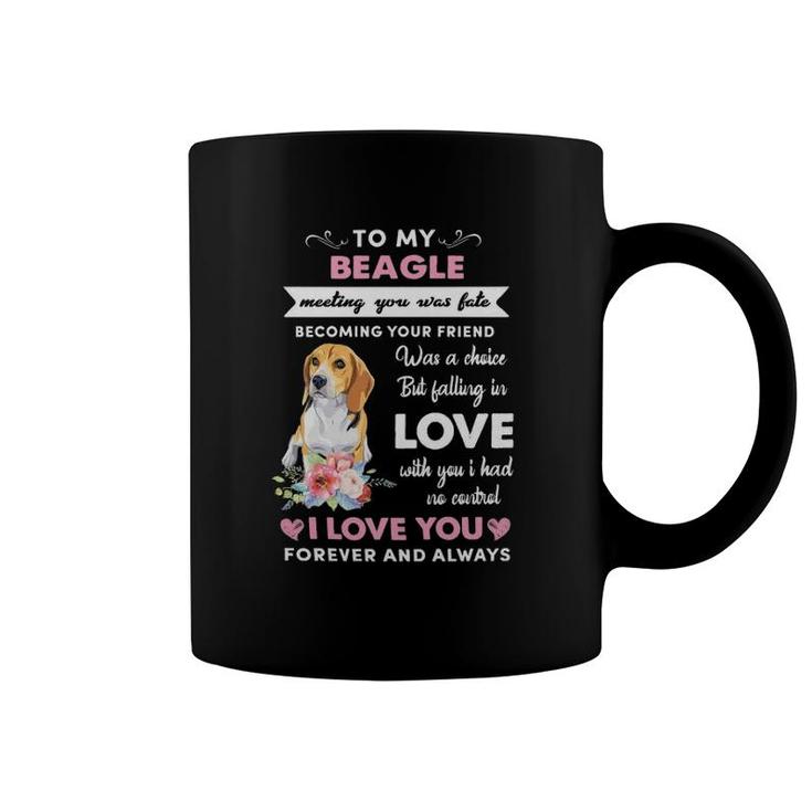 Dog To My Beagle I Love You Coffee Mug