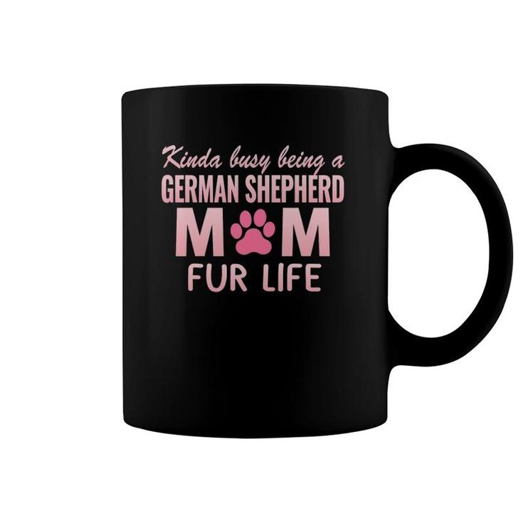 Dogs 365 German Shepherd Mom Fur Life Gift For Women Coffee Mug