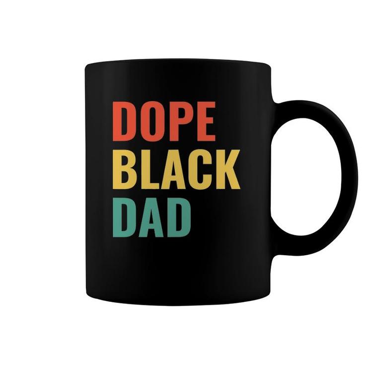 Dope Black Dad Gift Coffee Mug