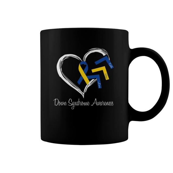 Down Syndrome Awareness Month Costume Ribbon Coffee Mug