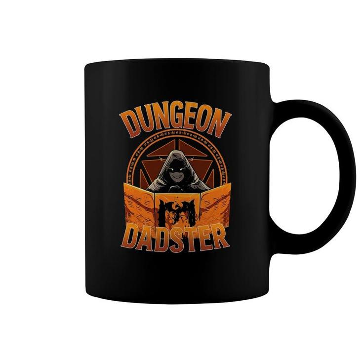Dungeon Dadster Rpg Gamer Dice Roll Master Coffee Mug