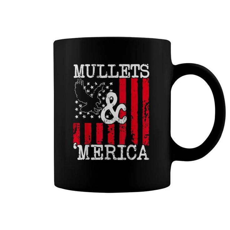 Eagle Mullet 4Th Of July Merica American Flag Women Men Kids Coffee Mug