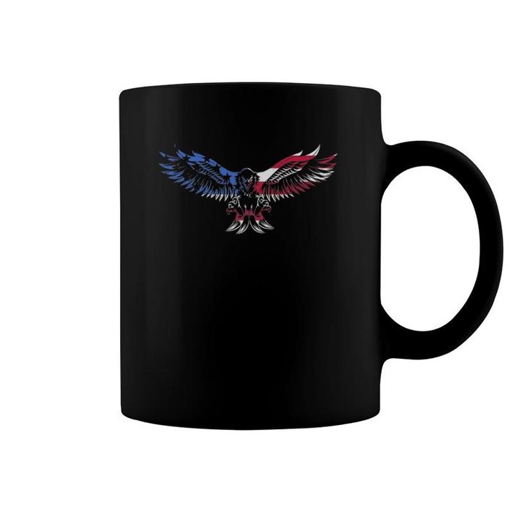 Eagle Usa Flag  Men Women For 4Th Of July Coffee Mug