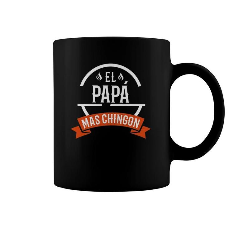 El Papa Mas Chingon Spanish Dad Father's Day Coffee Mug