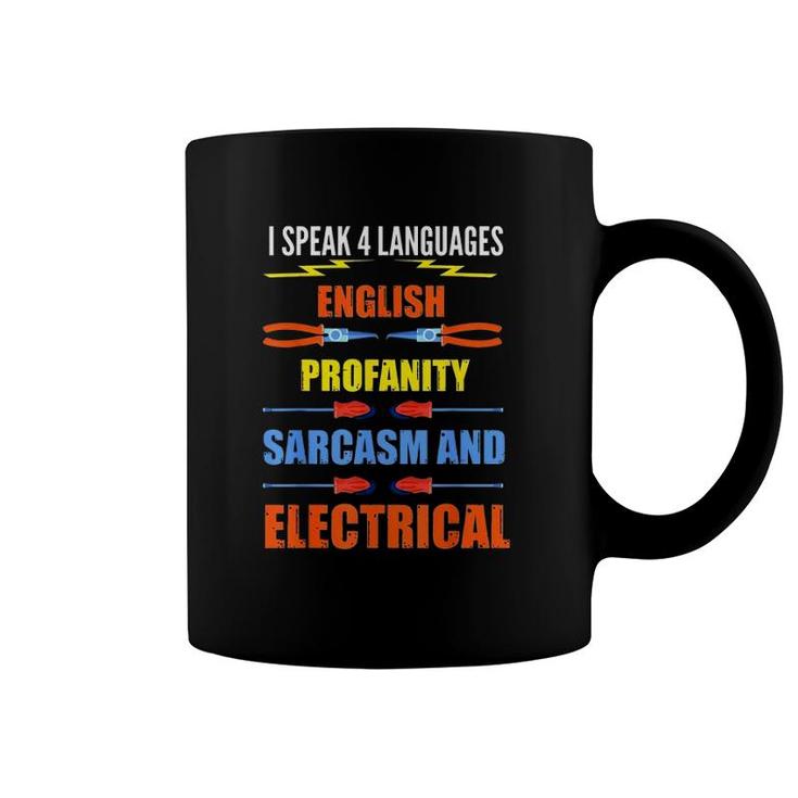 Electrician  Joke Electrical Speak Quote Gift Coffee Mug