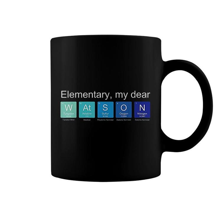 Elementary My Dear Coffee Mug