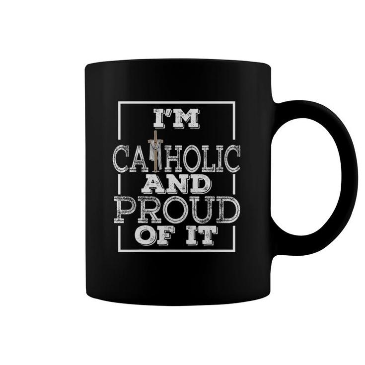 Enjoy Being Catholic  Christian Eucharist God Coffee Mug