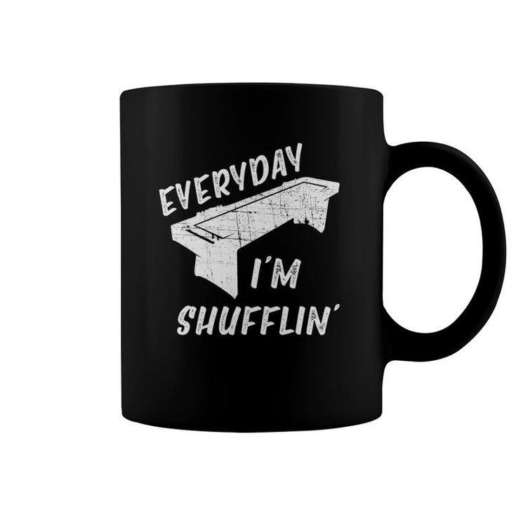 Funny Good Mood Sponsored By Coffee And Shuffleboard T-Shirt