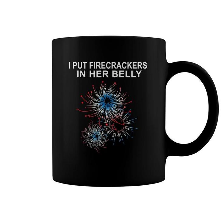 Expecting Dad 4Th Of July Twin Pregnancy Reveal Announcement Coffee Mug