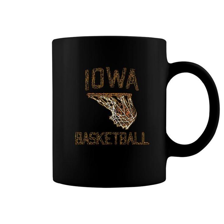 Faded Retro Basketball Coffee Mug
