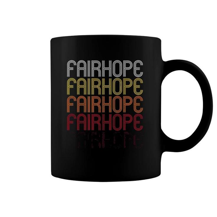Fairhope Al Vintage Style Alabama Coffee Mug
